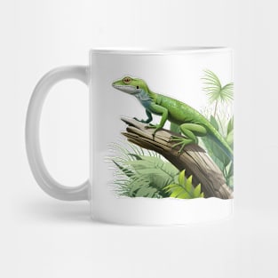 Green Anole Mug